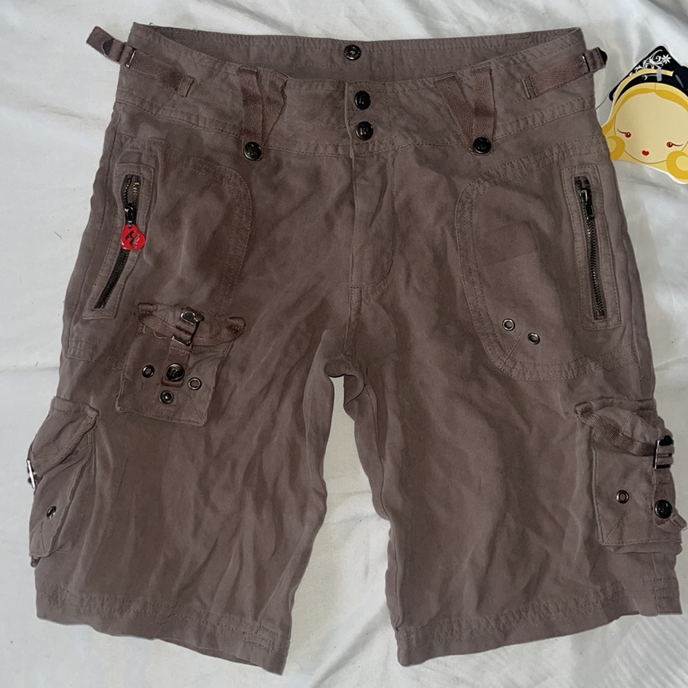 New Young Little Girls Harajuku Lovers Cargo Shorts 12
